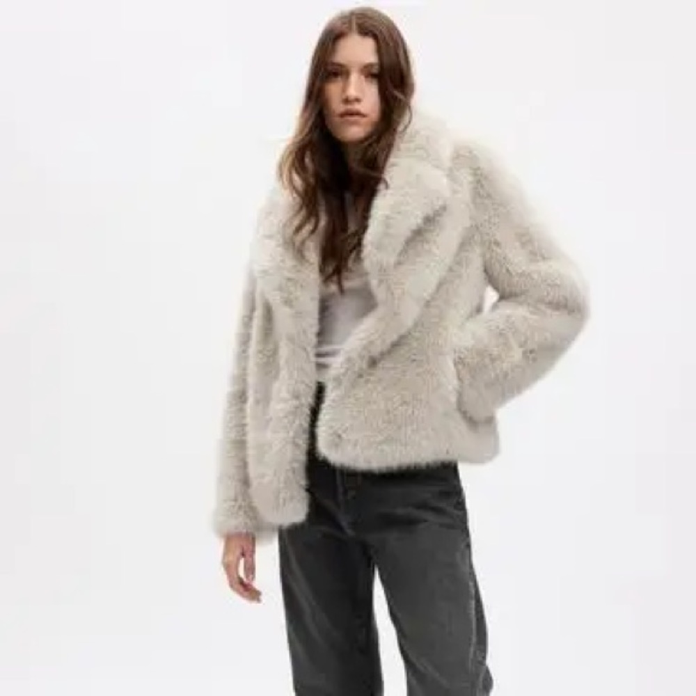 Gap Faux Fur Jacket